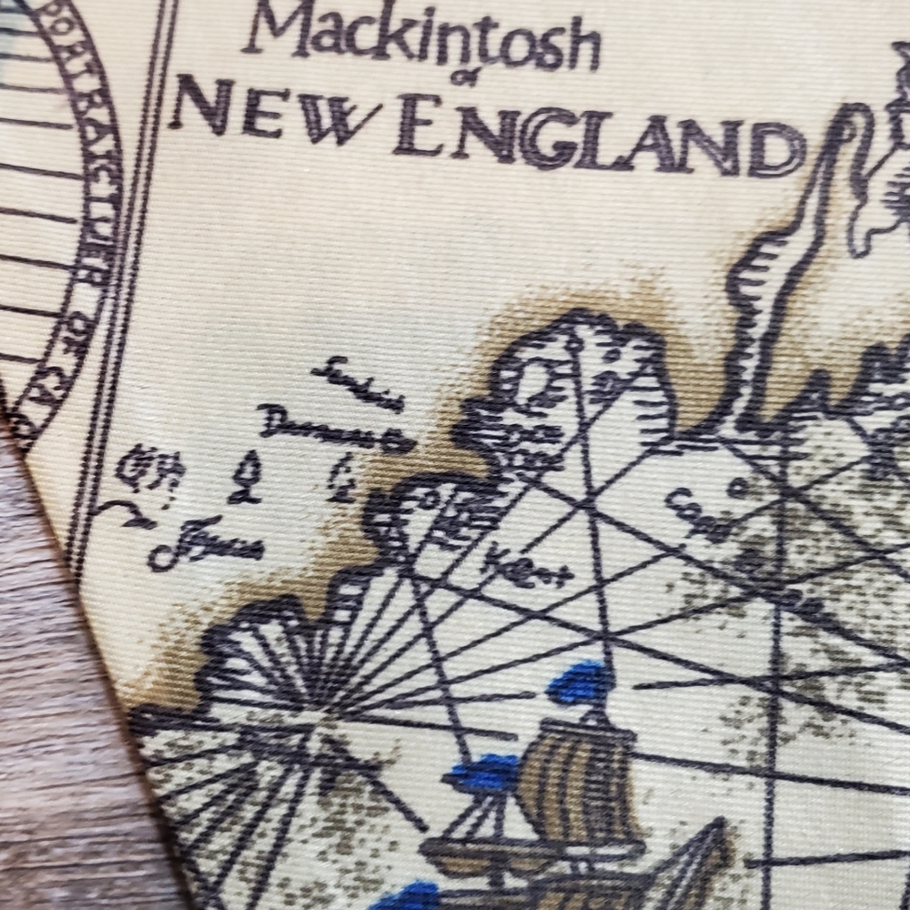 Mckentosh New England Mens Sailing Scarf⚜️🖤⚜️ - Picture 6 of 7